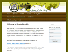 Tablet Screenshot of heartofthecity.us